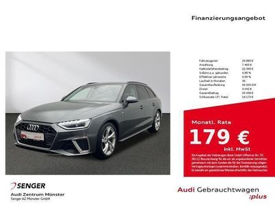 Gebraucht Audi A4 S-Line 150 PS (110 kW) 2023 Daytonagrau perleffekt Kombi