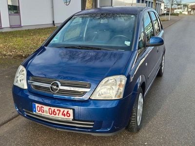 Gebraucht Opel Meriva Edition 101 PS (74 kW) 2005 Blau Van / Kleinbus
