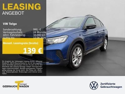 Gebraucht VW Taigo Goal 116 PS (85 kW) 2025 Blau SUV