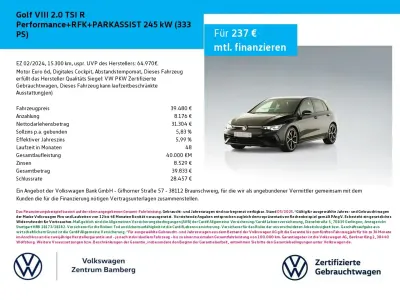 Brugt VW Golf VIII R 333 HK (244 kW) 2024 Sort Sedan