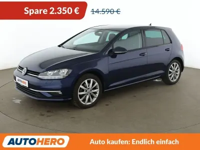 Occasion VW Golf VII Comfortline 125 ch (91 kW) 2017 Bleue Berline