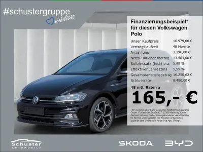 Gebraucht VW Polo R-line 110 PS (80 kW) 2021 Schwarz Kleinwagen