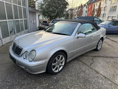 Gebraucht Mercedes CLK230 Avantgarde 197 PS (144 kW) 2000 Silber Cabrio