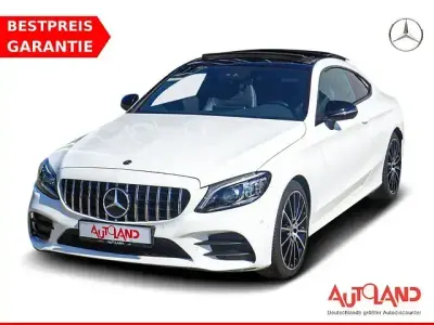 Brugt Mercedes C300 AMG line 272 HK (200 kW) 2019 Hvid Coupe