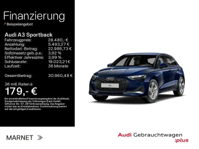 Gebraucht Audi A3 Advanced 150 PS (110 kW) 2025 Blau Limousine