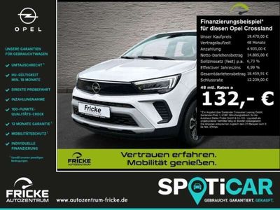 gebraucht Opel Crossland Elegance Automatik LED+Klimaaut.+DAB+Sitzheizung