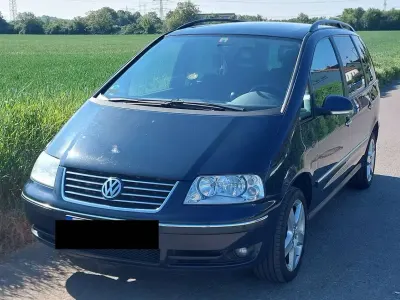 Brugt VW Sharan United 140 HK (102 kW) 2009 Blå MPV