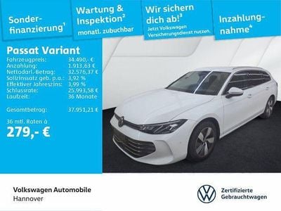 Weiß Gebraucht 2025 VW Passat Business Kombi | 34.490 € (Guter Preis)
