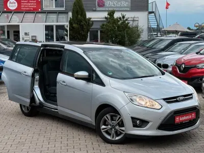 Gebraucht Ford Grand C-Max SYNC Edition 116 PS (85 kW) 2013 Silber Van / Kleinbus
