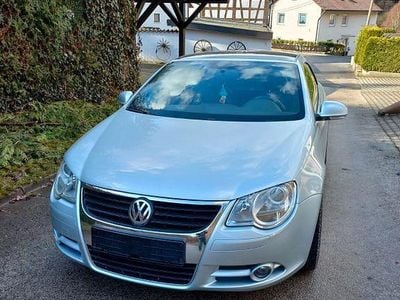 Second-hand VW Eos 150 CP (110 kW) 2007 Argintiu Cabrio