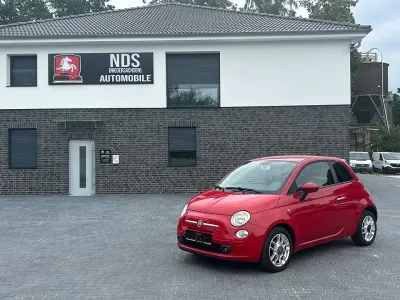 Gebraucht Fiat 500 Sport 69 PS (50 kW) 2009 Rosso corsa/sfrontato/argilla/ Cabrio