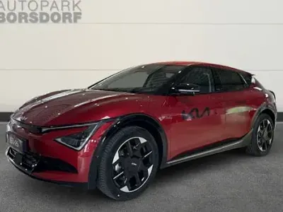 Brugt Kia EV6 Earth 239 kW (325 HK) 2025 Rød SUV