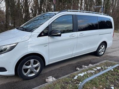 Gebraucht Mercedes V250 Avantgarde 190 PS (139 kW) 2015 Weiß Van / Kleinbus