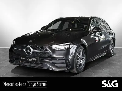 Gebraucht Mercedes C200 AMG 163 PS (119 kW) 2024 Metalliclack graphitgrau Kombi