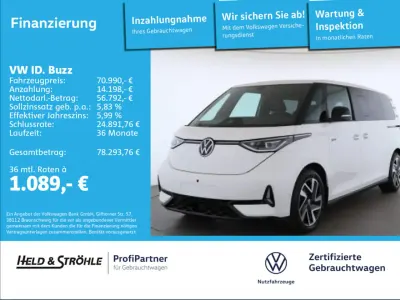 Gebraucht VW ID. Buzz GTX 250 kW (340 PS) 2025 Candyweiß Van / Kleinbus