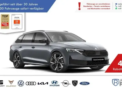 Neu Skoda Octavia SportLine 204 PS (150 kW) 2026 Graphitegraumetallic/grau Kombi