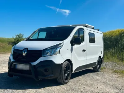 Gebraucht Renault Trafic 90 PS (66 kW) 2018 Weiß Van / Kleinbus