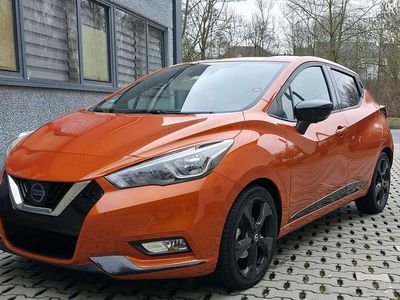 Gebraucht Nissan Micra 360º 90 PS (66 kW) 2017 Orange Kleinwagen
