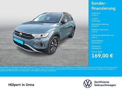 Blau Gebraucht 2025 VW T-Roc Goal SUV | 29.842 € (Superpreis)