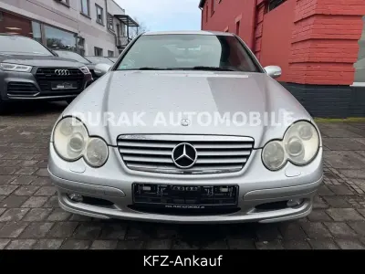 Brugt Mercedes C180 143 HK (105 kW) 2004 Sølv Coupe