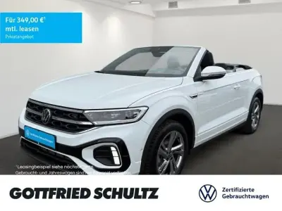 Gebraucht VW T-Roc Cabriolet R-line 150 PS (110 kW) 2025 Weiss Cabrio