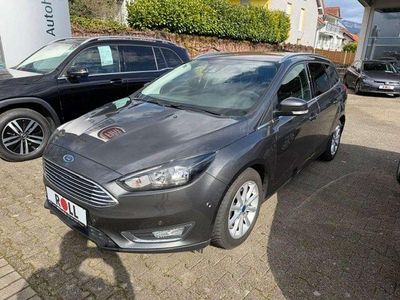 Gebraucht Ford Focus Titanium 125 PS (91 kW) 2016 Magneticgrau (metallic) Kombi