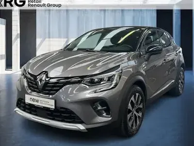 Gebraucht Renault Captur Techno 91 PS (66 kW) 2023 Zweifarbig: stahlgrau und bla SUV