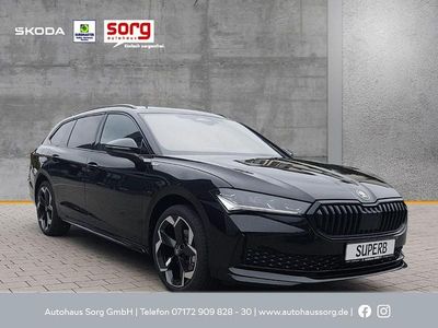 Schwarz Neu 2025 Skoda Superb SportLine Kombi | 46.290 € (Fairer Preis)