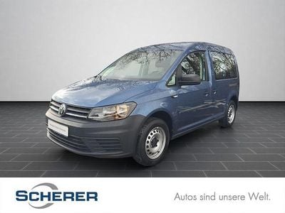 Gebraucht VW Caddy Basis 102 PS (75 kW) 2020 Acapulcoblau metallic (metallic) Van / Kleinbus