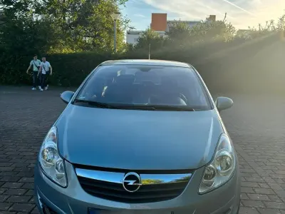 Gebraucht Opel Corsa 81 PS (59 kW) 2007 Blau Kleinwagen