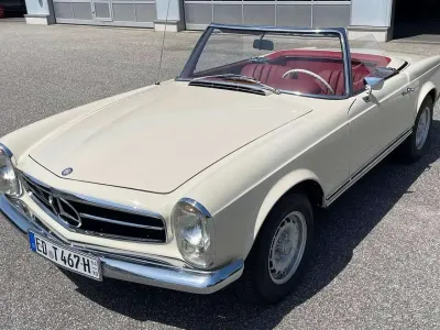 Gebraucht Mercedes 250 150 PS (110 kW) 1967 Weiß Cabrio