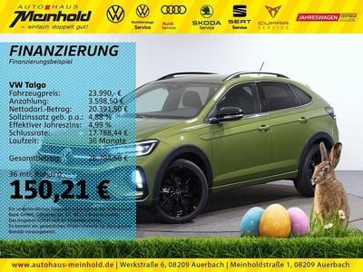Gebraucht VW Taigo R-line 116 PS (85 kW) 2024 Grün SUV