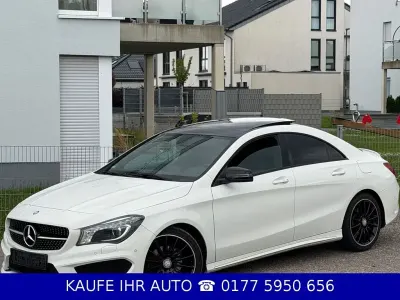 Gebraucht Mercedes CLA200 AMG line 156 PS (114 kW) 2013 Weiß Coupé