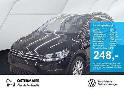 Blau Gebraucht 2024 VW Touran Comfortline Van / Kleinbus | 29.330 € (Guter Preis)