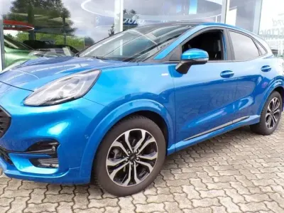 Gebraucht Ford Puma ST-Line X 125 PS (91 kW) 2022 Desert island blue metallic SUV