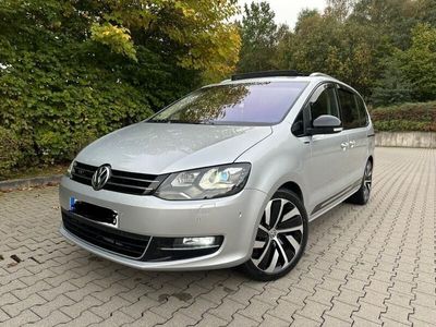 gebraucht VW Sharan 2.0TDI 7N 7Sitzer Vollausstattung -Standheizung 19Zoll