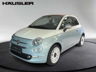 Gelato weiß/tau grün l Gebraucht 2024 Fiat 500C Collezione Cabrio | 17.490 € (Etwas zu teuer)