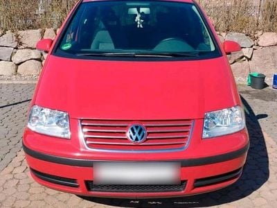 Usata VW Sharan 115 CV (84 kW) 2009 Rosso Monovolume