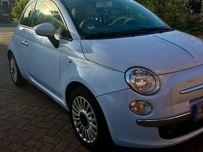 Usata Fiat 500 Lounge 75 CV (55 kW) 2008 Blu Utilitaria
