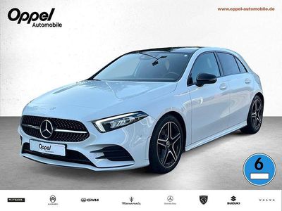 Gebraucht Mercedes A220 AMG line 190 PS (139 kW) 2019 Digitalweiss  metalliclack Limousine