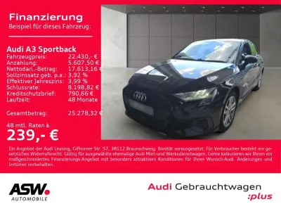 Brugt Audi A3 204 HK (150 kW) 2022 Sort Sedan