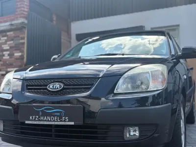 Gebraucht Kia Rio EX 111 PS (81 kW) 2007 Schwarz Limousine
