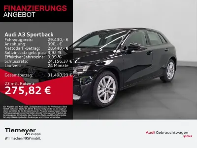 Gebraucht Audi A3 Sport 150 PS (110 kW) 2025 Schwarz Limousine