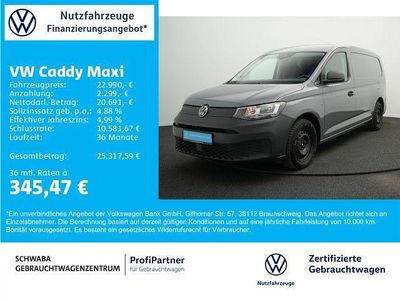 Gebraucht VW Caddy Maxi 122 PS (89 kW) 2023 Grau Van / Kleinbus