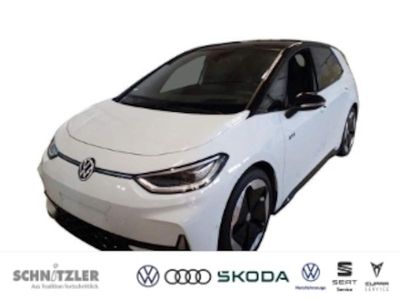 Gebraucht VW ID.3 GTX 210 kW (286 PS) 2025 Gletscherweiß schwarz (metallic) Kleinwagen