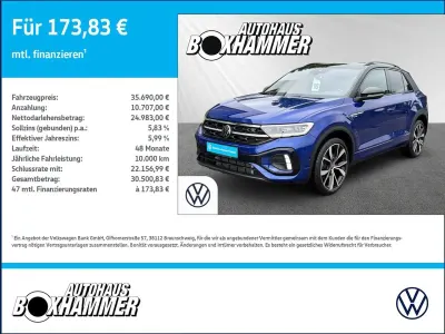 Gebraucht VW T-Roc R-line 190 PS (139 kW) 2023 Blau SUV