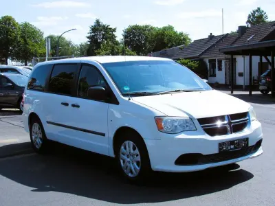 Gebraucht Dodge Grand Caravan 287 PS (211 kW) 2014 Weiß Van / Kleinbus