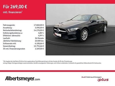 Gebraucht Mercedes A180 136 PS (100 kW) 2020 Schwarz Limousine