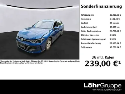 Gebraucht VW Passat Business 150 PS (110 kW) 2024 Reef blue metallic Kombi