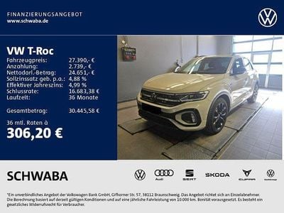 Gebraucht VW T-Roc R-line 150 PS (110 kW) 2023 Ascotgrau SUV